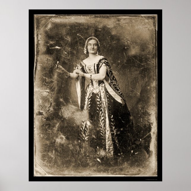Teresa Truffi Daguerreotype 1848 Poster (Front)