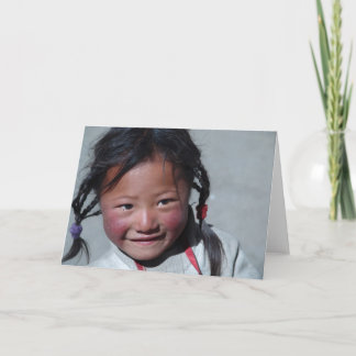 Terma Foundation Girl Notecard- Blank Card