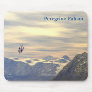 Terminal Velocity Peregrine Falcon Mouse Pad