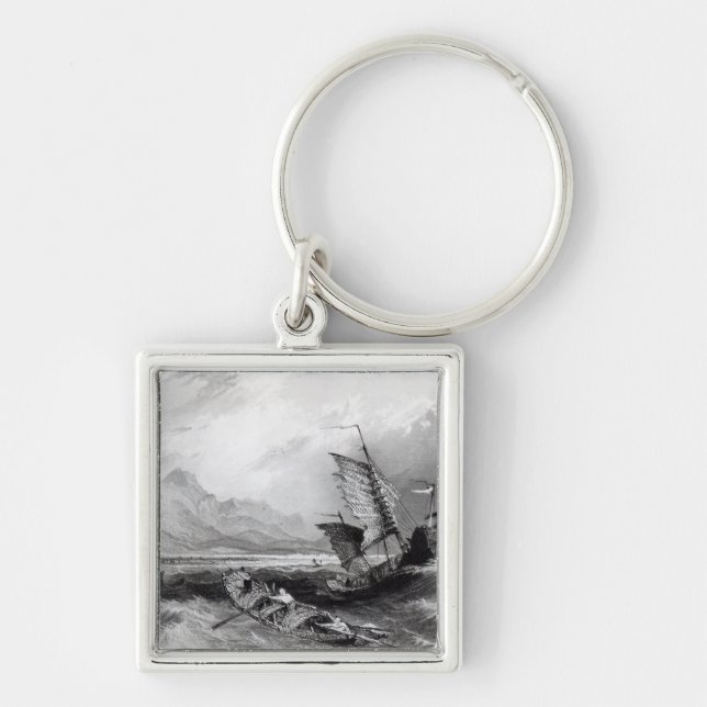 Termination of the Great Wall of China Keychain (Front)
