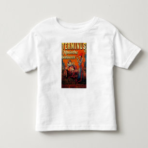Terminus Absinthe Vintage PosterEurope Toddler T-shirt