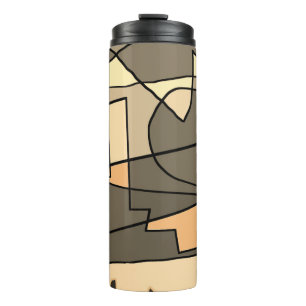 Termo Monocolor diseño moderno, suave colorido Thermal Tumbler