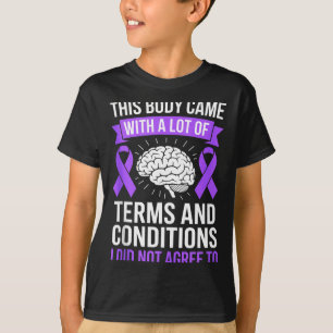 Terms and conditions sle lupus awareness fighter T-Shirt