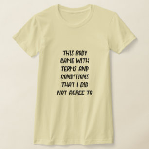 Terms and Conditions T-Shirt