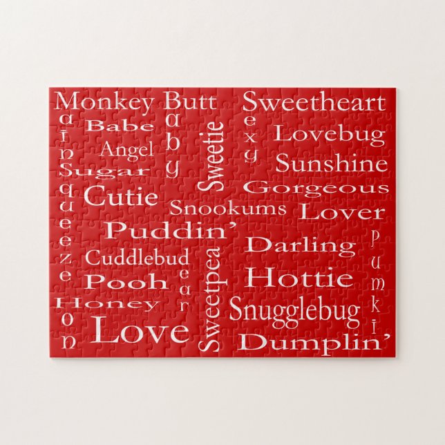 Terms Of Endearment by Shirley Taylor Jigsaw Puzzle (Horizontal)