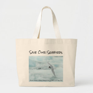 Terne arctique Sauvez notre sac aux oiseaux marins
