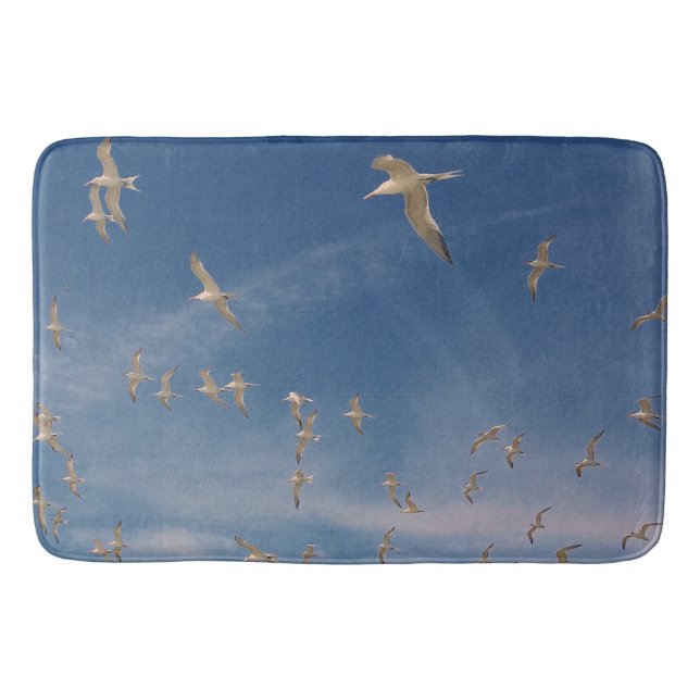 Terns Overhead Bath Mat (Front)