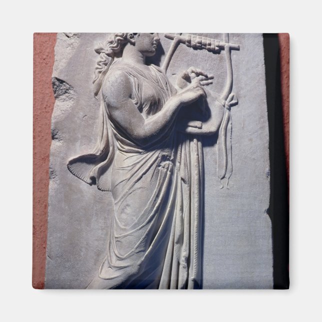 Terpsichore, the muse of dancing and song magnet (Front)