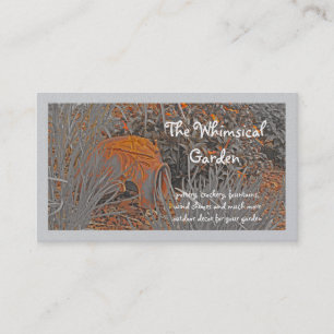 Terra Cotta Pottery Garden Decoration (photog) Business Card