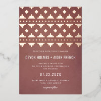 Terra Cotta Southwest Gleam Wedding