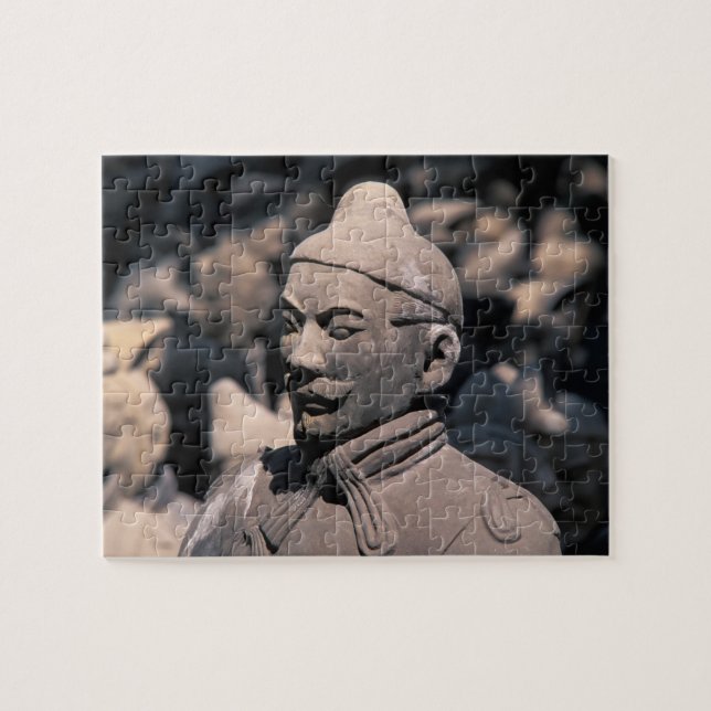 Terra Cotta warriors in Emperor Qin Shihuang's 2 Jigsaw Puzzle (Horizontal)