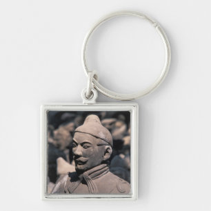Terra Cotta warriors in Emperor Qin Shihuang's 2 Keychain