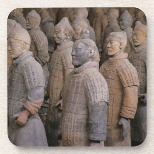 Terra Cotta warriors in Emperor Qin Shihuang's Coaster