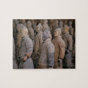 Terra Cotta warriors in Emperor Qin Shihuang's Jigsaw Puzzle