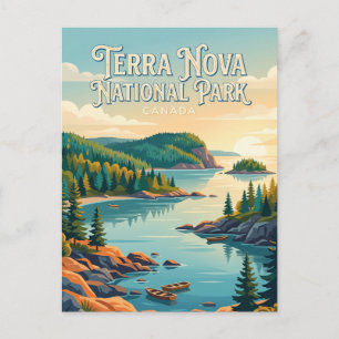 Terra Nova National Park Canada Postcard
