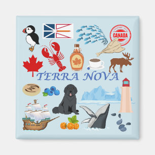 Terra Nova Newfoundland Magnet