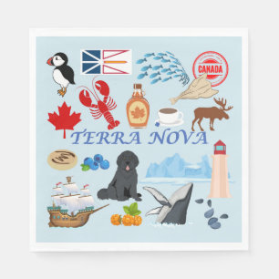 Terra Nova Newfoundland Napkin