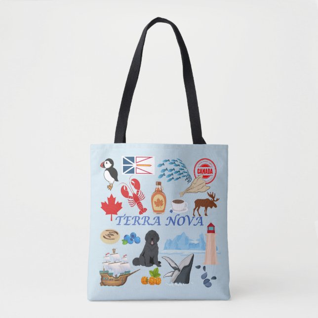  Terra Nova Newfoundland Tote Bag (Front)