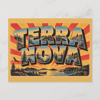 Terra Nova NL Coastal Boreal Forest Art Postcard