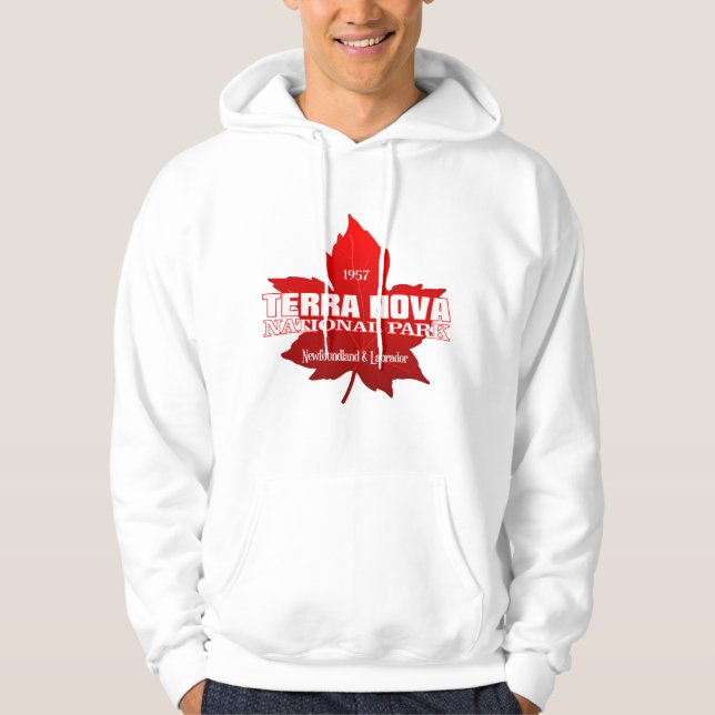 Terra Nova NP (maple leaf)  Hoodie (Front)