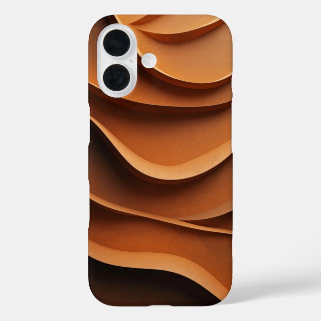 Terra Ridge Texture Phone Case (Back)