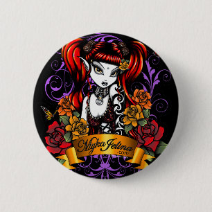 Terra Rose Tattoo Fae Button