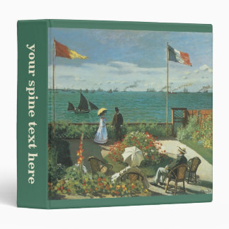 Terrace at the Seaside by Claude Monet Binder