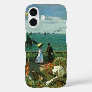 Terrace at the Seaside by Claude Monet iPhone 16 Case