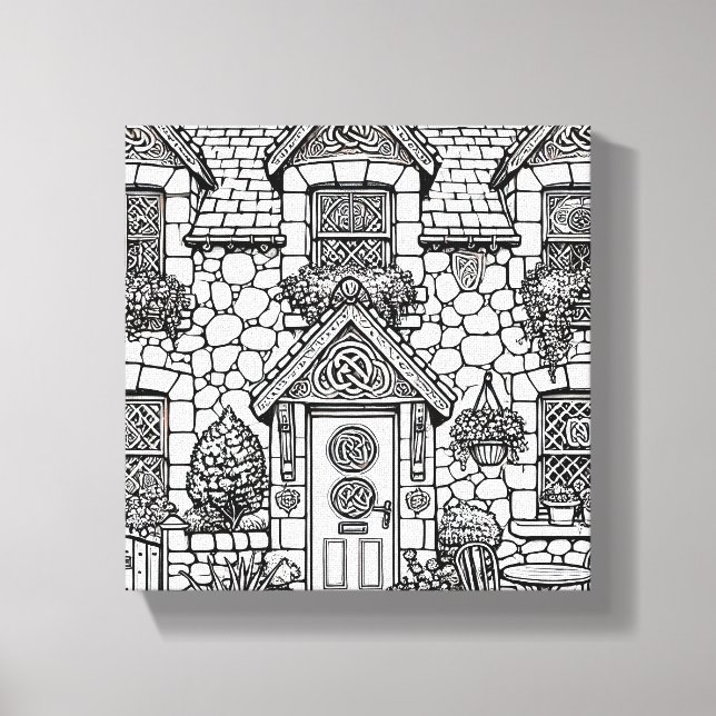 Terrace House #36 Canvas Print (Front)