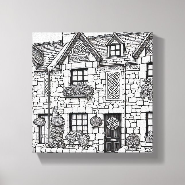 Terrace House #38 Canvas Print (Front)