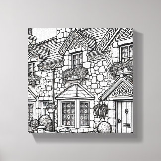 Terrace House #41 Canvas Print