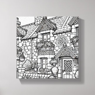 Terrace House #50 Canvas Print