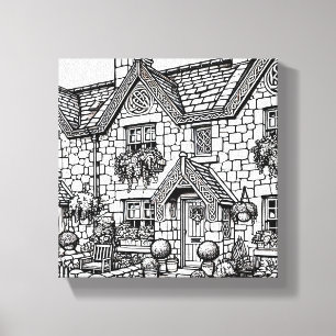 Terrace House #8 Canvas Print