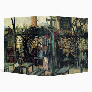 Terrace of a Cafe, Montmartre by Vincent van Gogh Binder