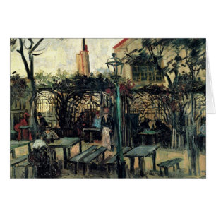 Terrace of a Cafe on Montmartre La Guinguette
