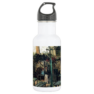 Terrace of a Cafe on Montmartre La Guinguette 532 Ml Water Bottle
