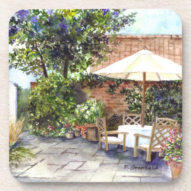 Terrace of The Manor House, York Coaster (Front)