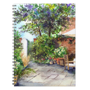 Terrace of The Manor House, York Notebook
