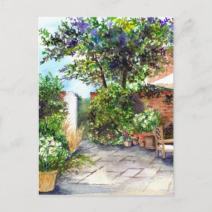 Terrace of The Manor House, York Postcard