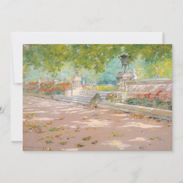 Terrace, Prospect Park | William Merritt Chase (Front)