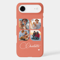 Terracotta 4 Photo Personalized Name