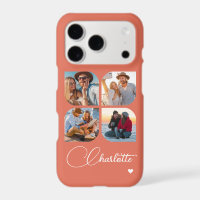 Terracotta 4 Photo Personalized Name
