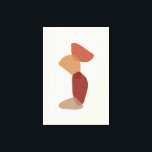 Terracotta Abstract Boho Canvas Print<br><div class="desc">If you’re opting for a chic and boho room interior design with a touch of terracotta and burnt orange,  this abstract canvas print might be perfect for your home.</div>