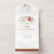 Terracotta and White Flowers Exotic Boho Wedding