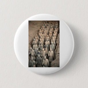 Terracotta Army 2 Inch Round Button