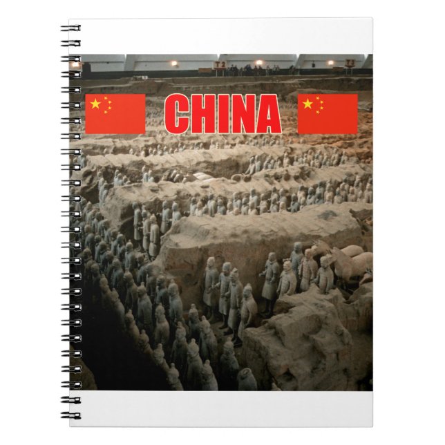Terracotta Army China - Pro Photo Notebook (Front)