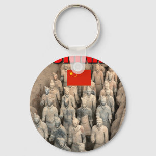 Terracotta Army China - Professional Photo Keychain
