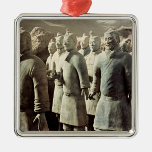 Terracotta Army, Qin Dynasty, 210 BC; warriors Metal Ornament