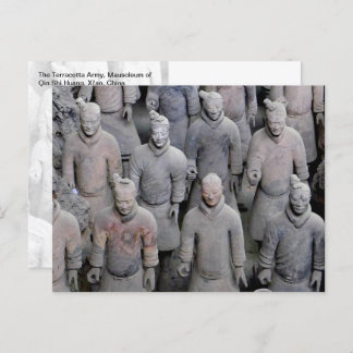 Terracotta Army, Xi'an, China -  Postcard