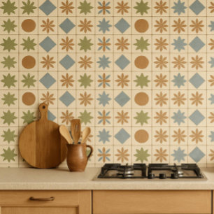 Terracotta Bloom Mediterranean Tile